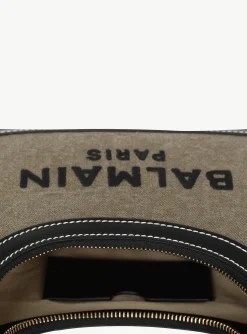 Sale B-Army Canvas Bag With Leather Inserts Women Shoulder Bags|Handbags