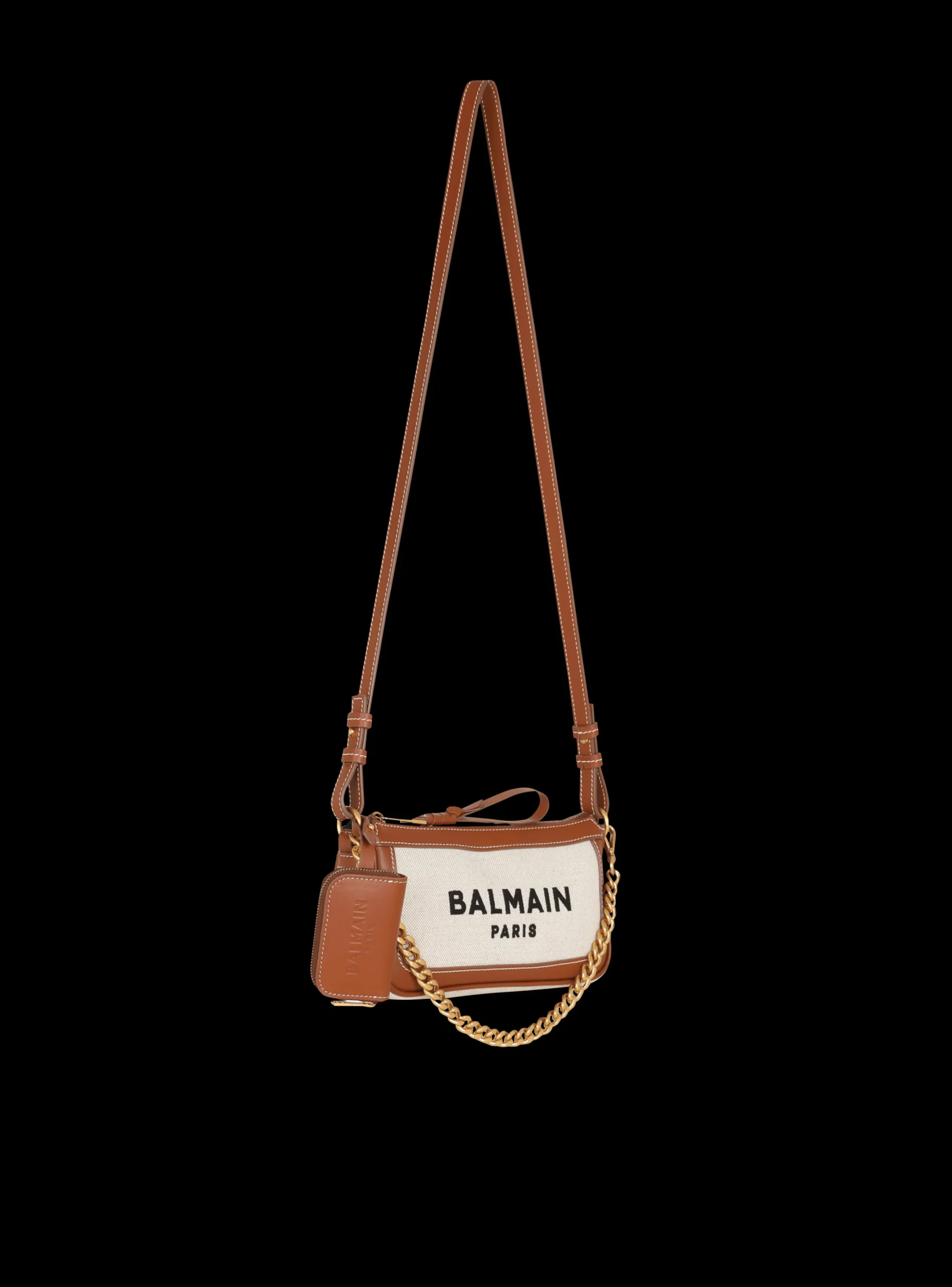 Best Sale B-Army Canvas Clutch Bag With Leather Inserts Women Mini Bags|Shoulder Bags