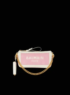 Flash Sale B-Army Chain Pouch In Canvas And Leather Women Mini Bags|Shoulder Bags