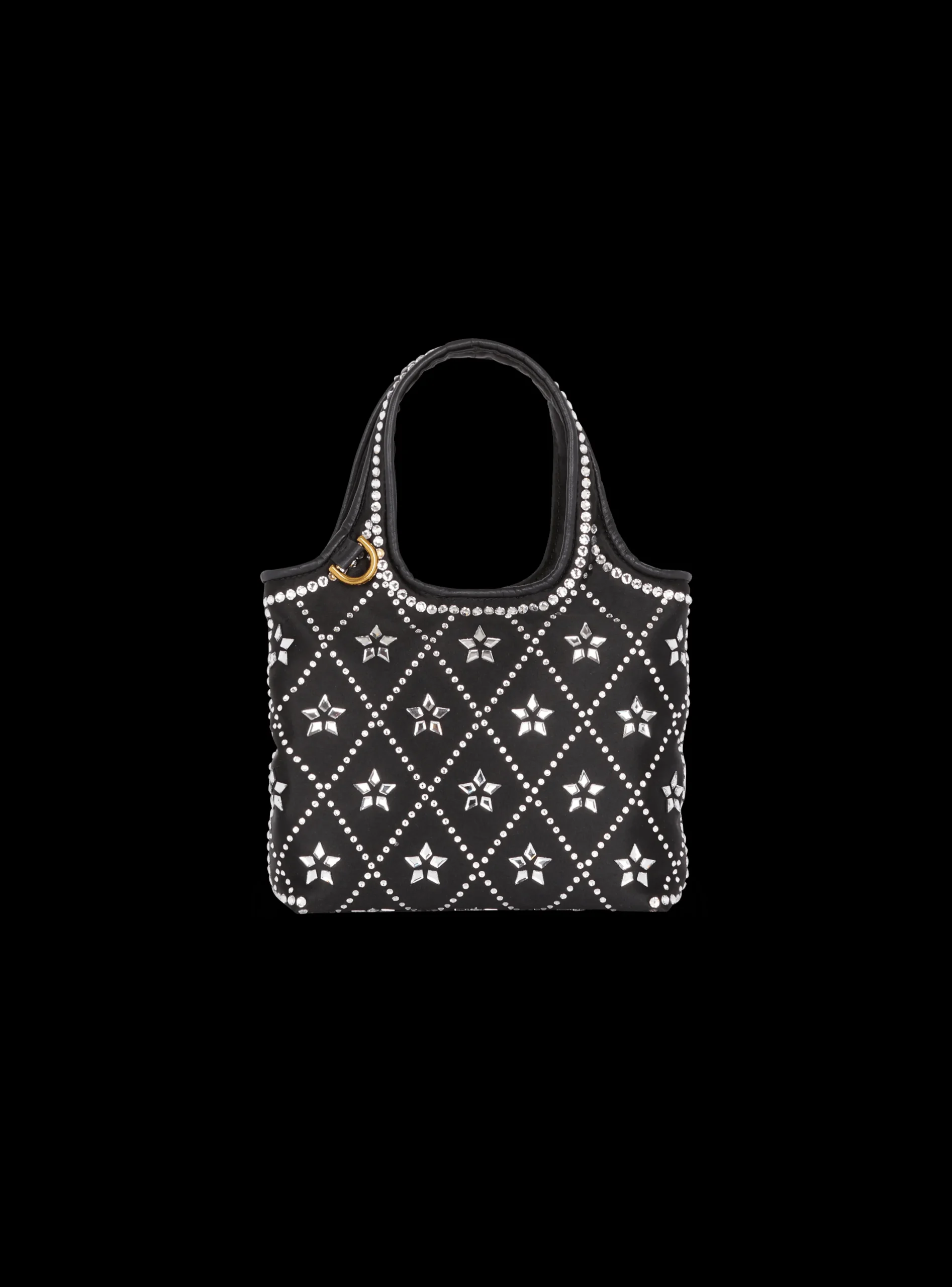 Discount B-Army Grocery Bag In Satin And Crystals Women Tote Bags|Shoulder Bags
