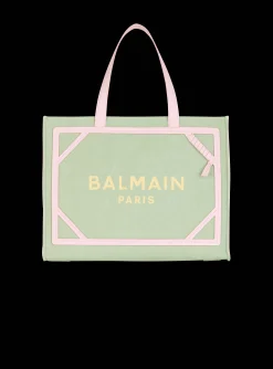 Hot B-Army Medium Canvas And Leather Tote Bag Women Tote Bags|Shoulder Bags