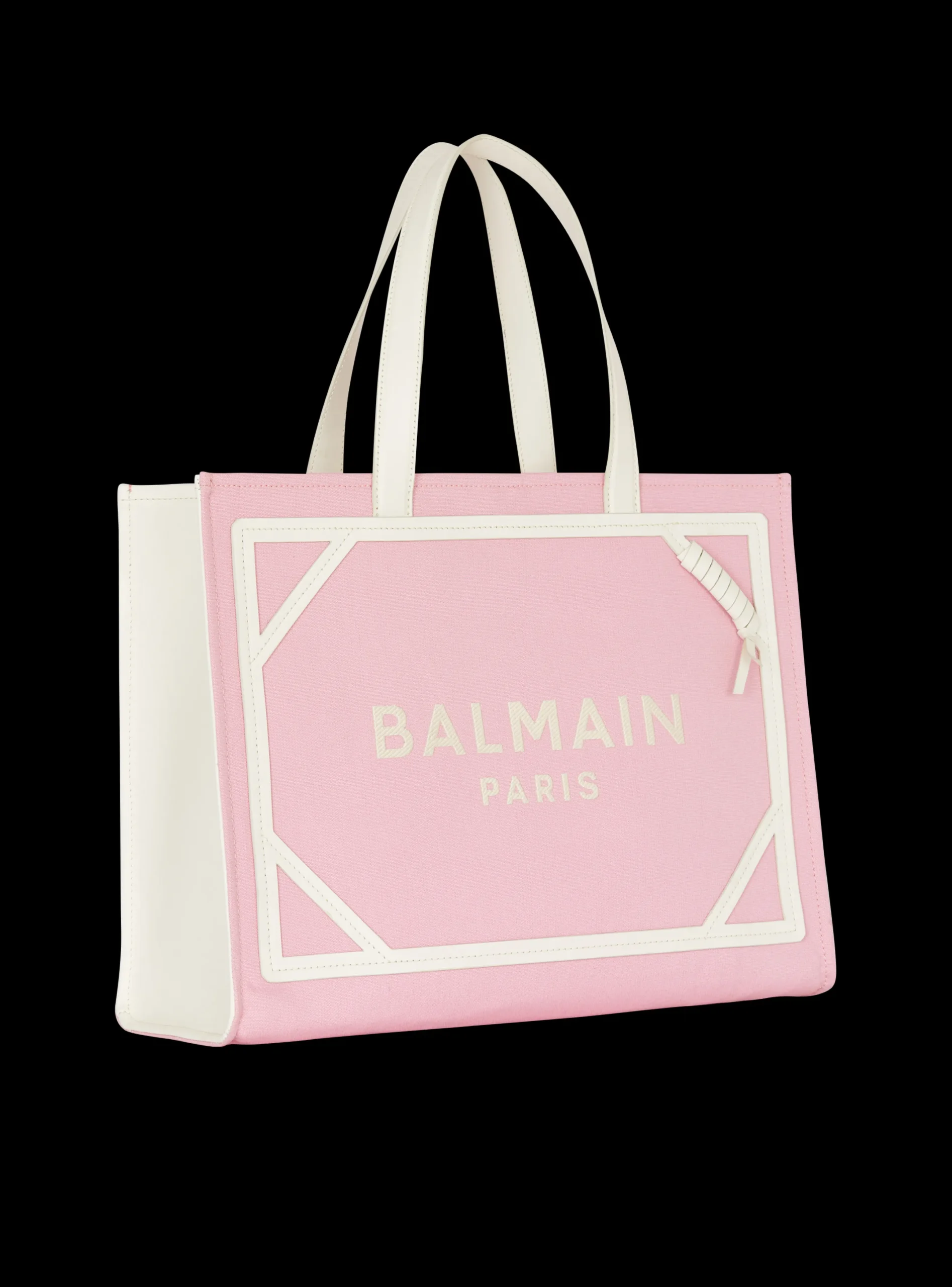 Shop B-Army Medium Canvas And Leather Tote Bag Women Tote Bags|Shoulder Bags