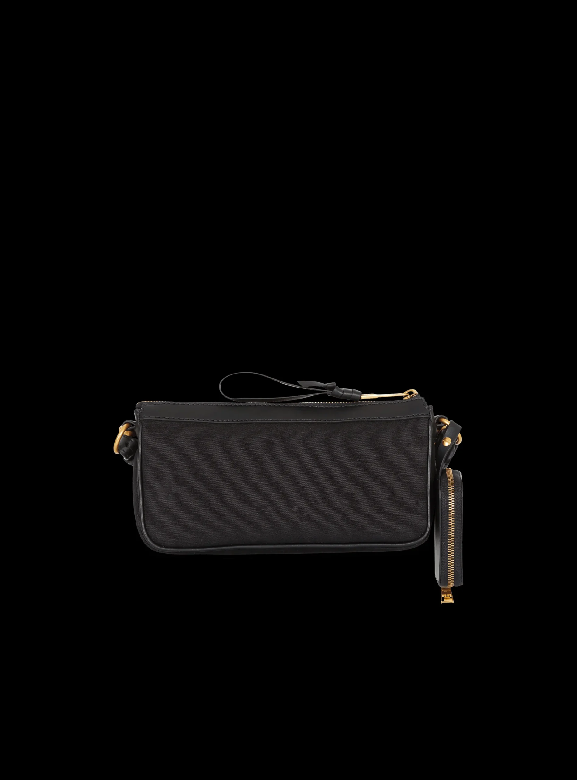 Best Sale B-Army Pouch Canvas And Leather Bag Women Shoulder Bags|Crossbody Bags