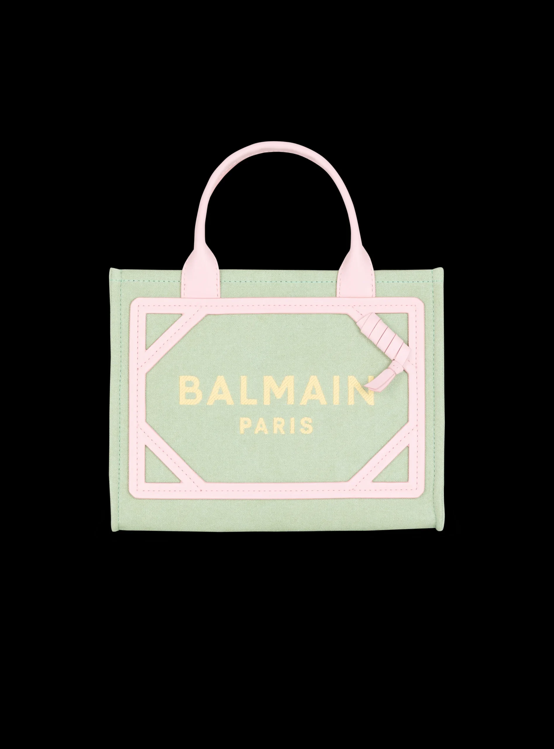 Flash Sale B-Army Small Canvas And Leather Tote Bag Bags