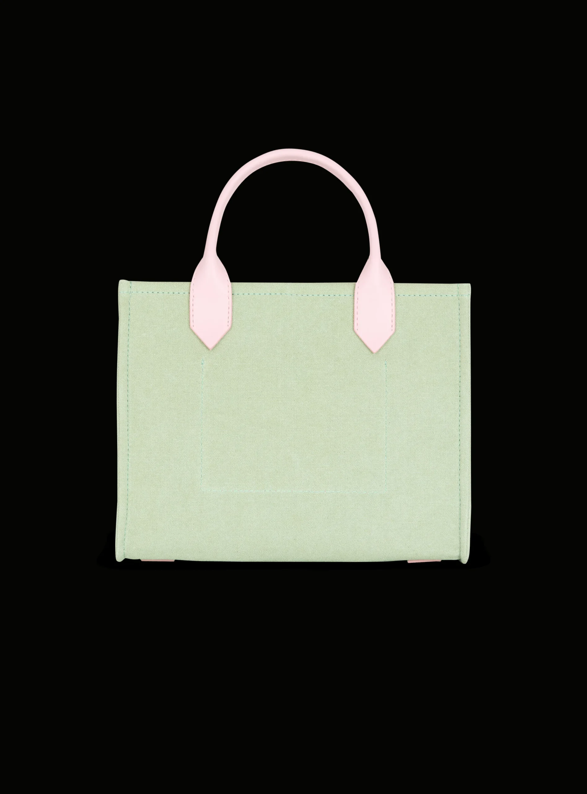 Flash Sale B-Army Small Canvas And Leather Tote Bag Bags