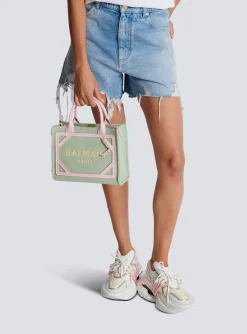 Flash Sale B-Army Small Canvas And Leather Tote Bag Bags