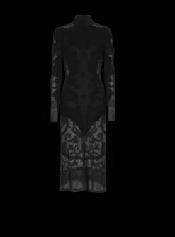 Cheap Baroque Fine Knit Dress Women Knitwear|Dresses