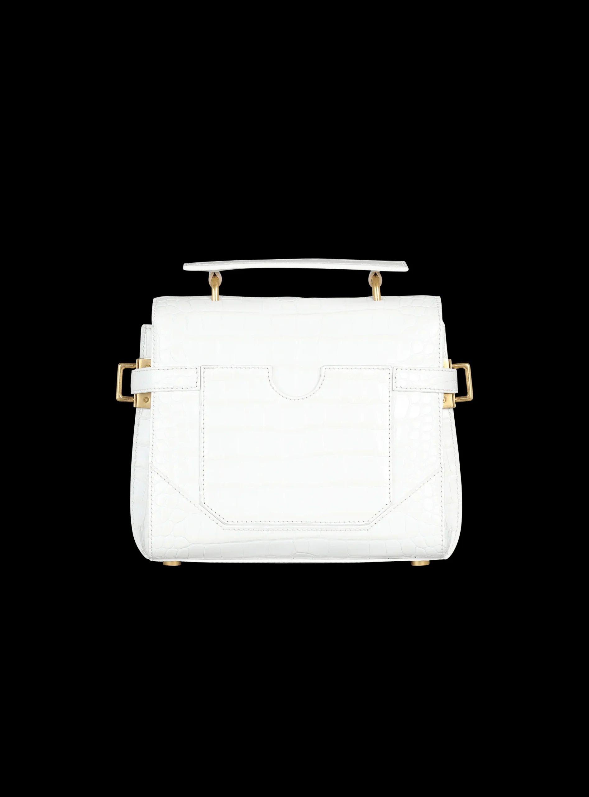 New B-Buzz 23 Bag In Crocodile Effect-embossed Leather Women Shoulder Bags|Crossbody Bags