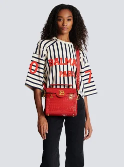 Store B-Buzz 23 Bag In Crocodile-print Leather Women Shoulder Bags|Crossbody Bags