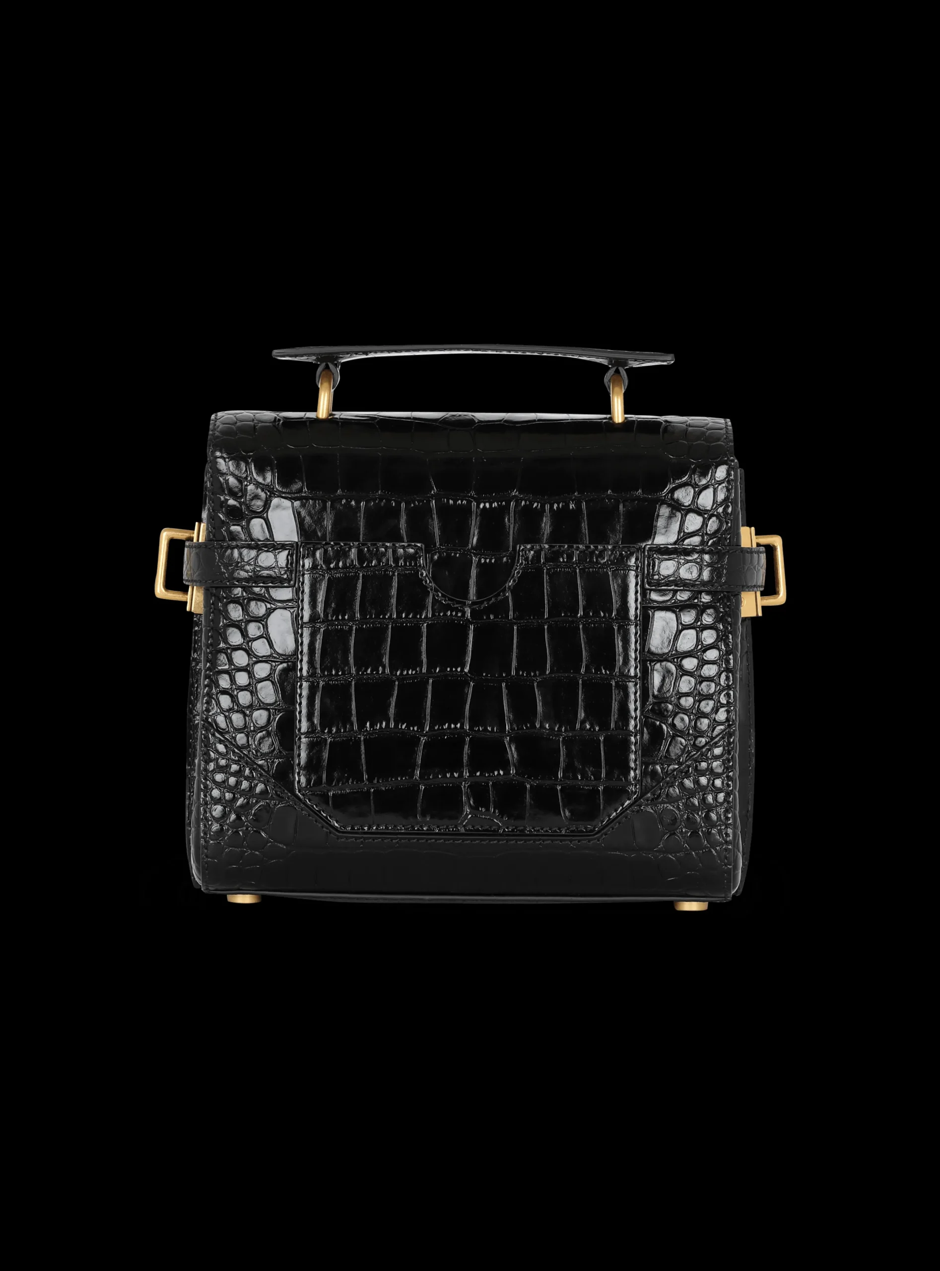 Discount B-Buzz 23 Bag In Crocodile-print Leather Women Shoulder Bags|Crossbody Bags