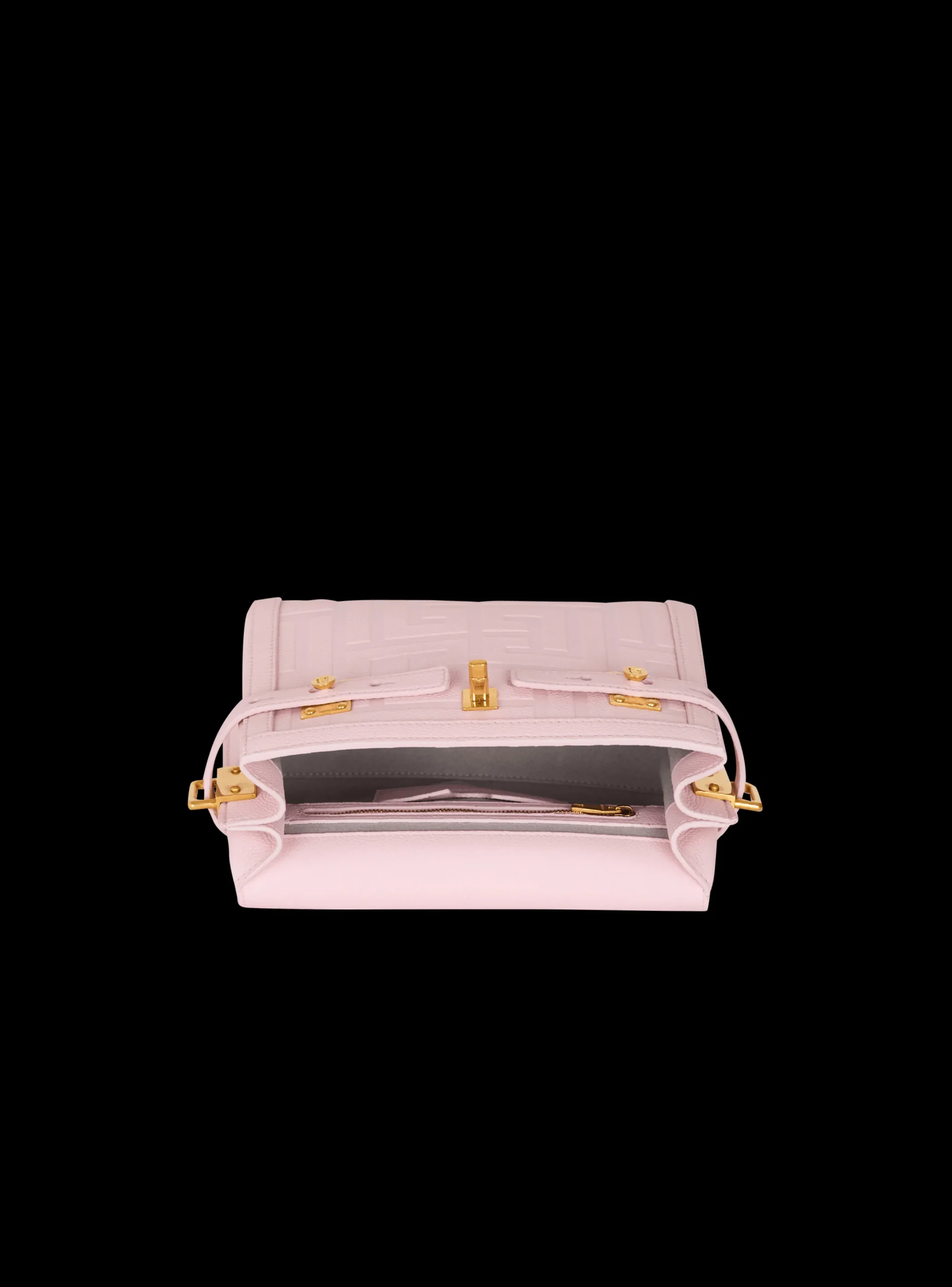 Fashion B-Buzz 23 Bag In Grained PB Labyrinth Leather Women Shoulder Bags|Crossbody Bags