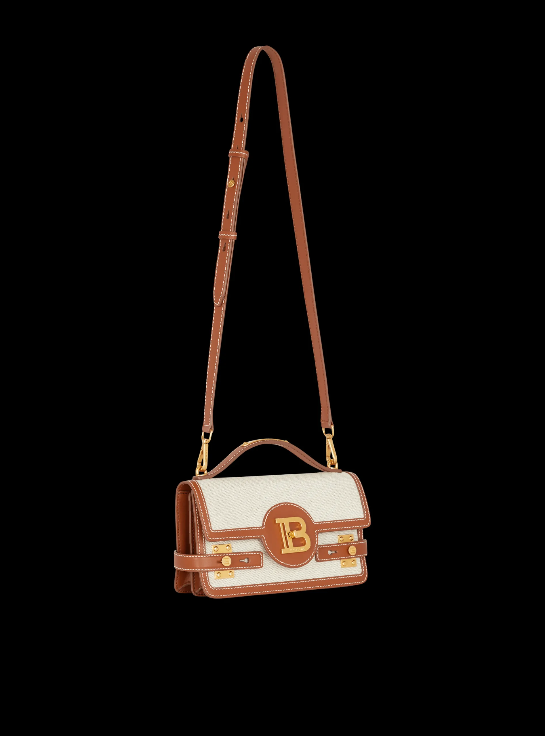 Cheap B-Buzz 24 Canvas And Leather Bag Women Shoulder Bags|Crossbody Bags