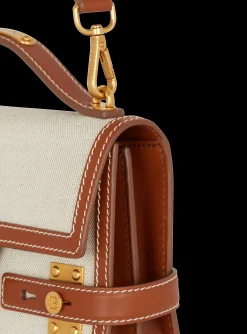 Cheap B-Buzz 24 Canvas And Leather Bag Women Shoulder Bags|Crossbody Bags
