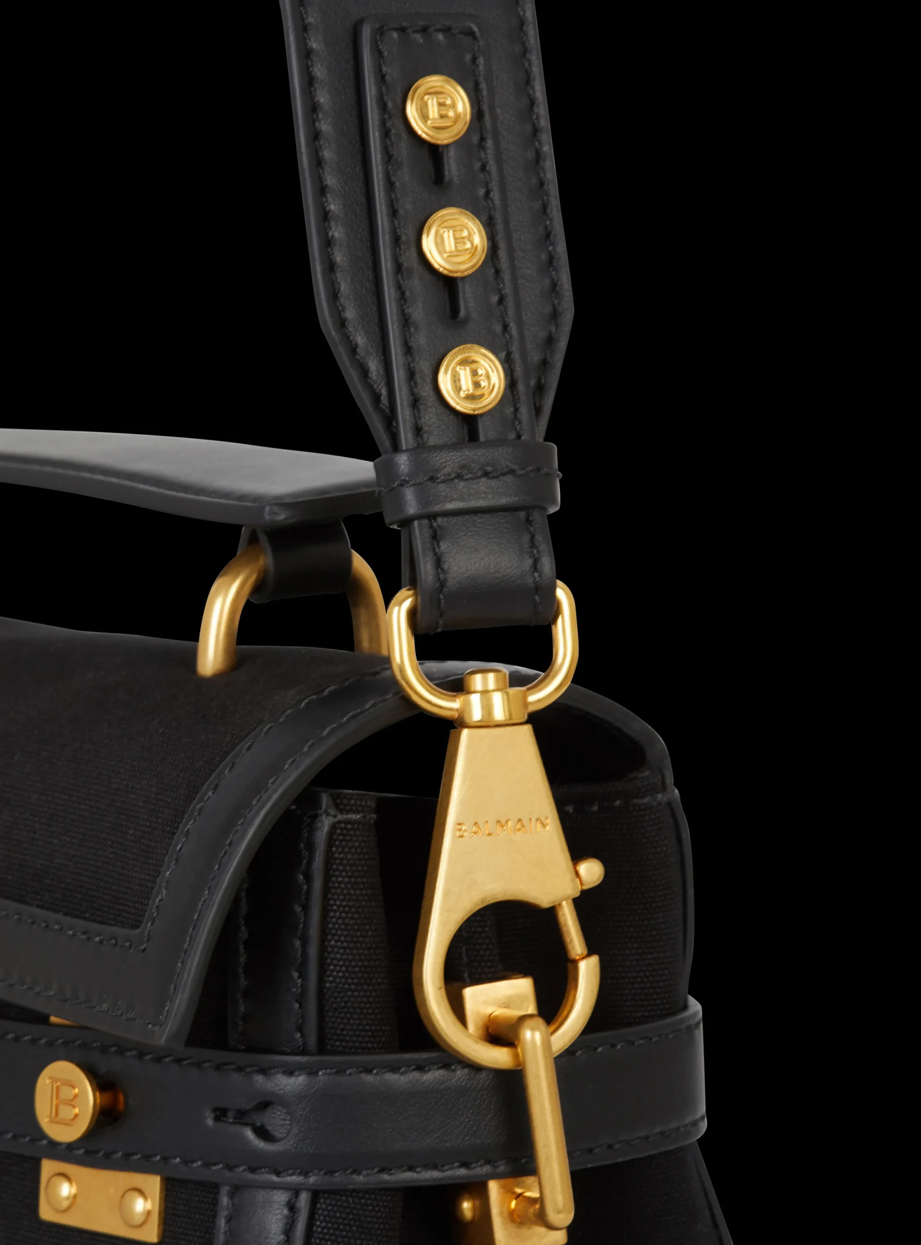 Shop B-Buzz 23 Canvas And Leather Bag Women Shoulder Bags|Crossbody Bags
