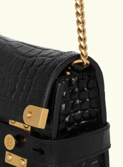 Shop B-Buzz 23 Clutch In Crocodile-print Leather Women Mini Bags|Shoulder Bags