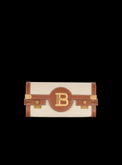 Outlet B-Buzz 23 Leather And Canvas Clutch Bag Women Mini Bags|Shoulder Bags