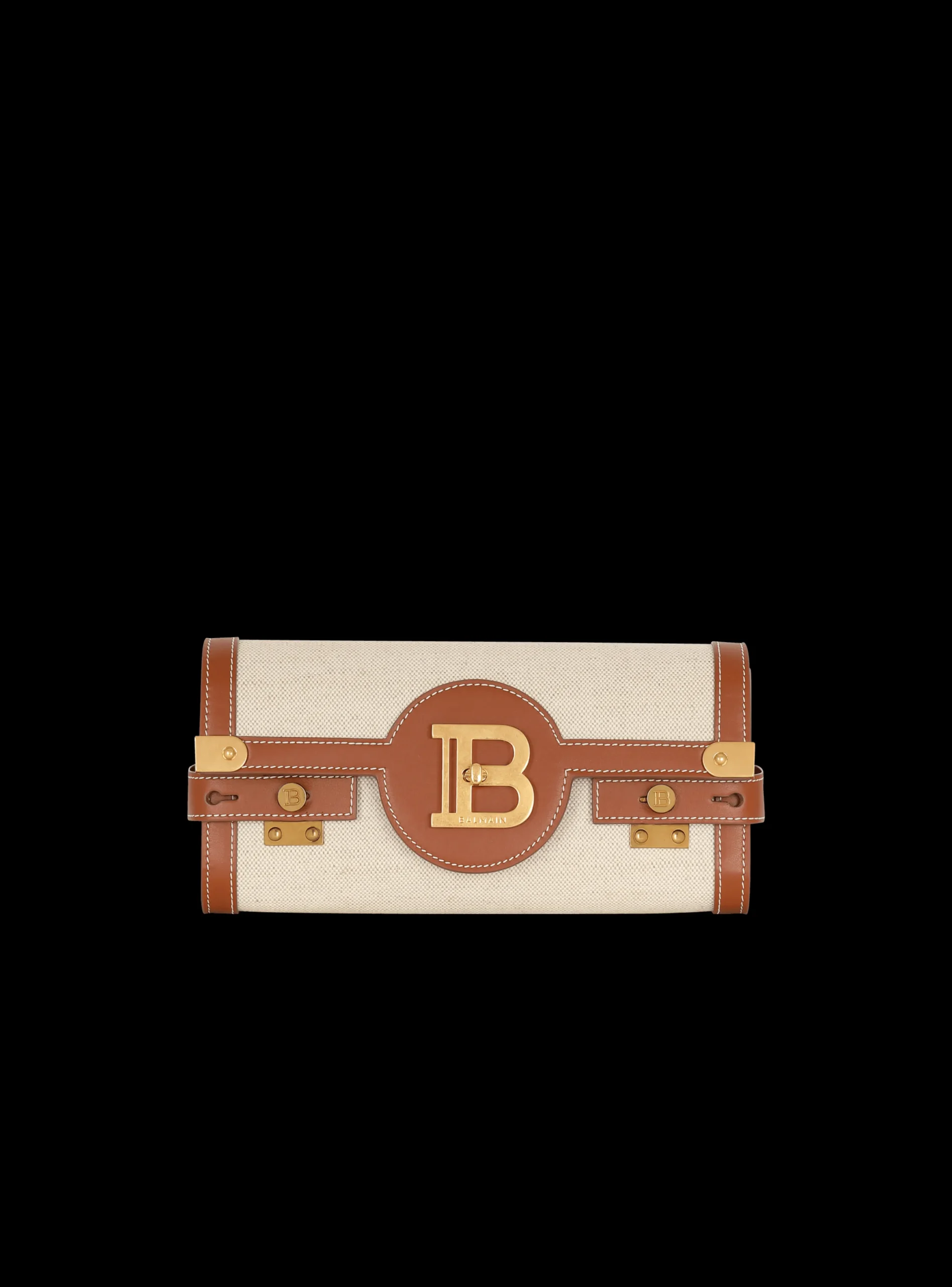 Outlet B-Buzz 23 Leather And Canvas Clutch Bag Women Mini Bags|Shoulder Bags