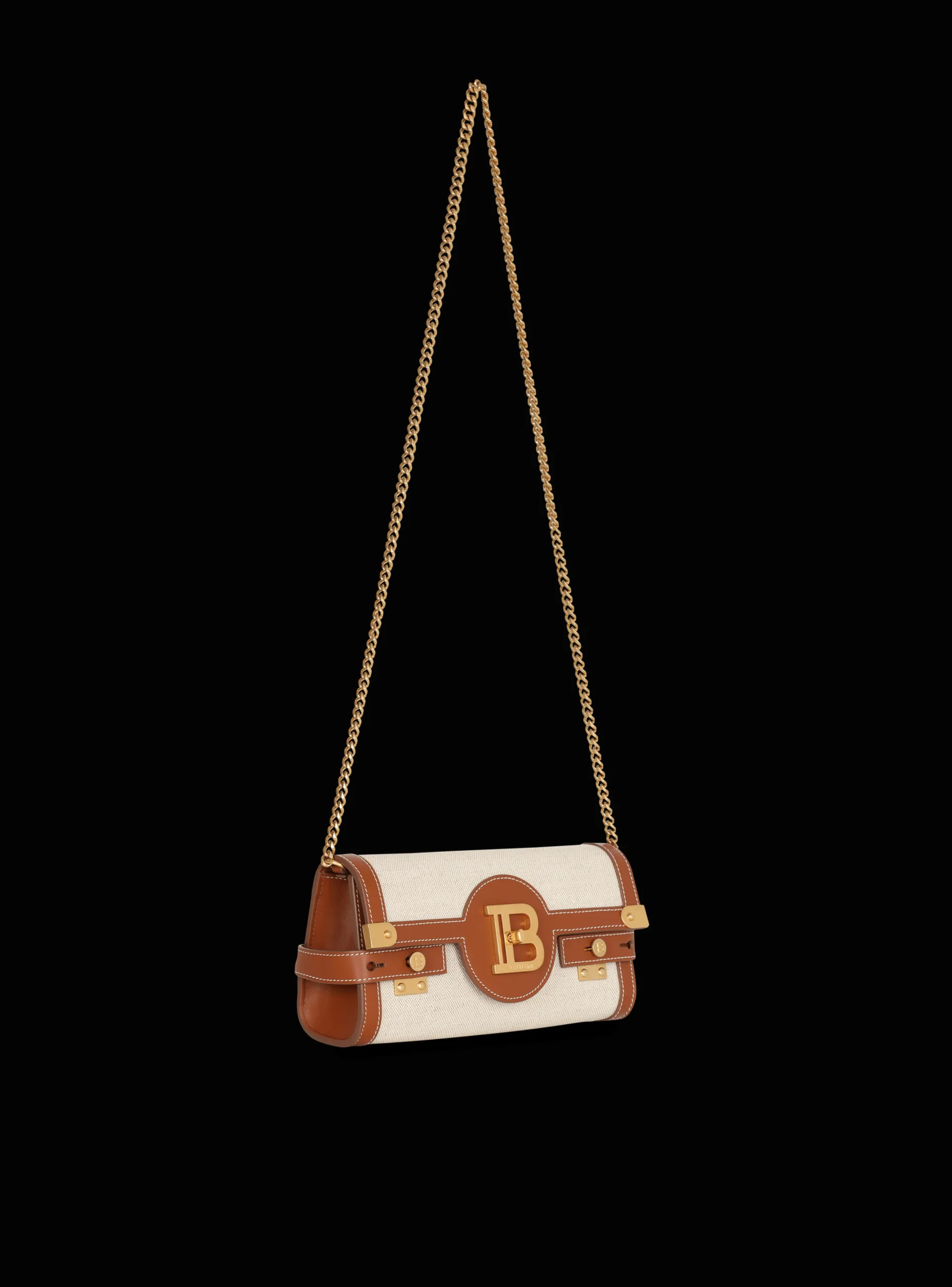 Outlet B-Buzz 23 Leather And Canvas Clutch Bag Women Mini Bags|Shoulder Bags