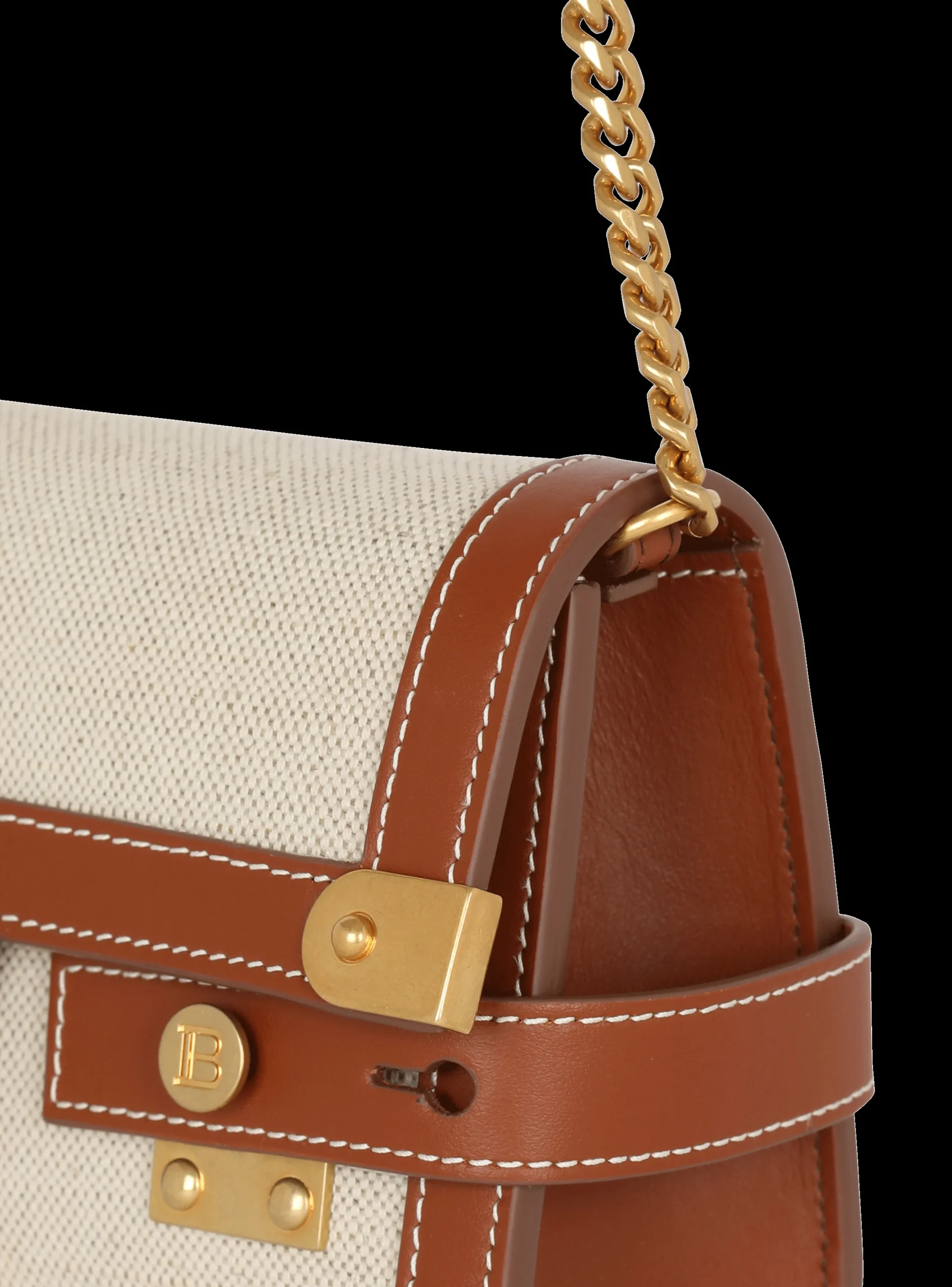 Outlet B-Buzz 23 Leather And Canvas Clutch Bag Women Mini Bags|Shoulder Bags