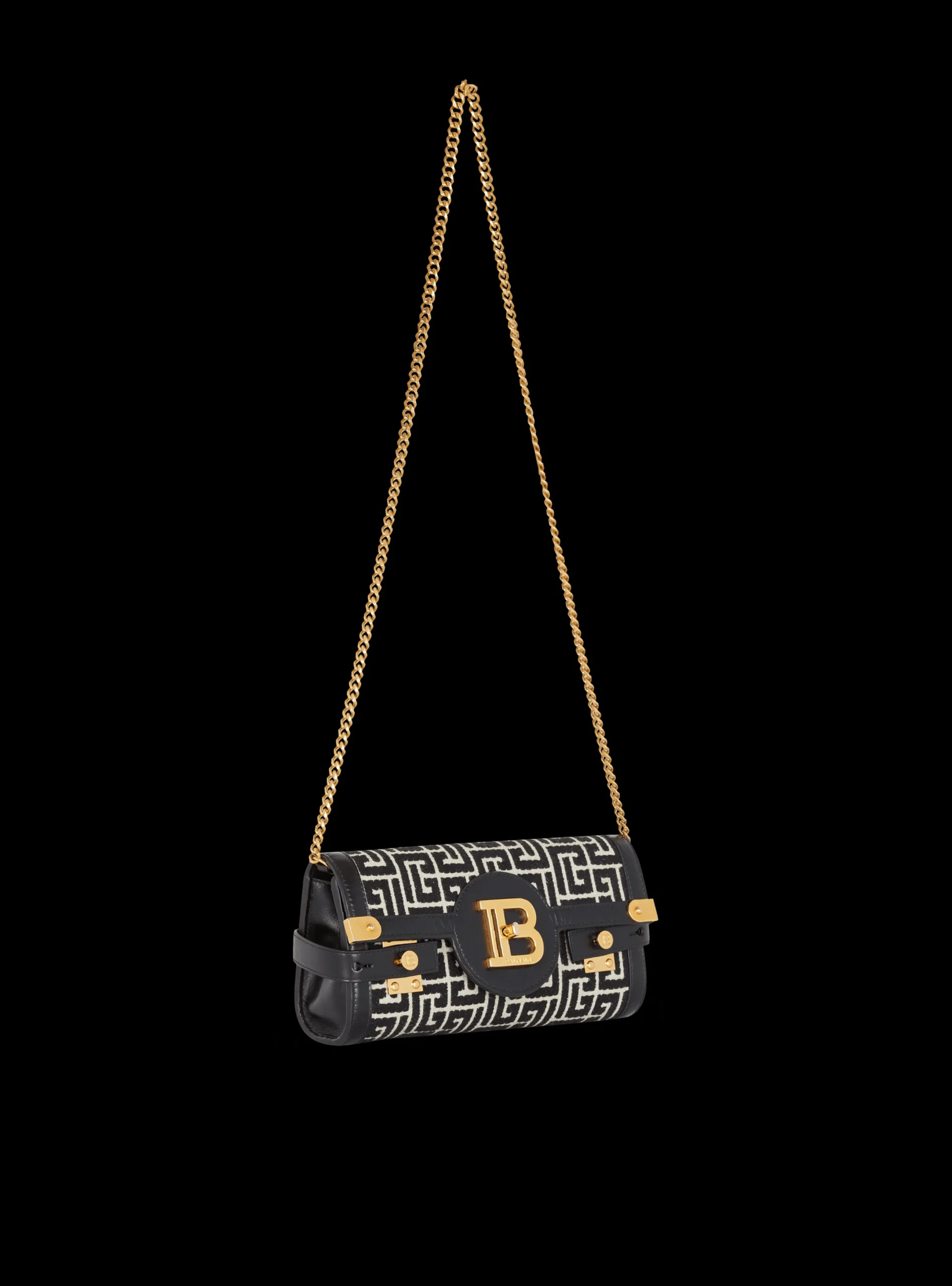 Fashion B-Buzz 23 Leather Clutch Bag With Jacquard Monogram Women Mini Bags|Shoulder Bags