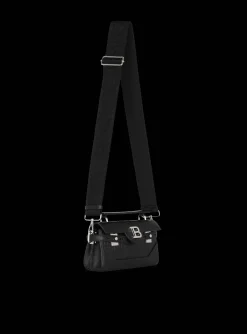 Shop B-Buzz 19 Monogrammed Canvas And Leather Bag Cross-Body Bags