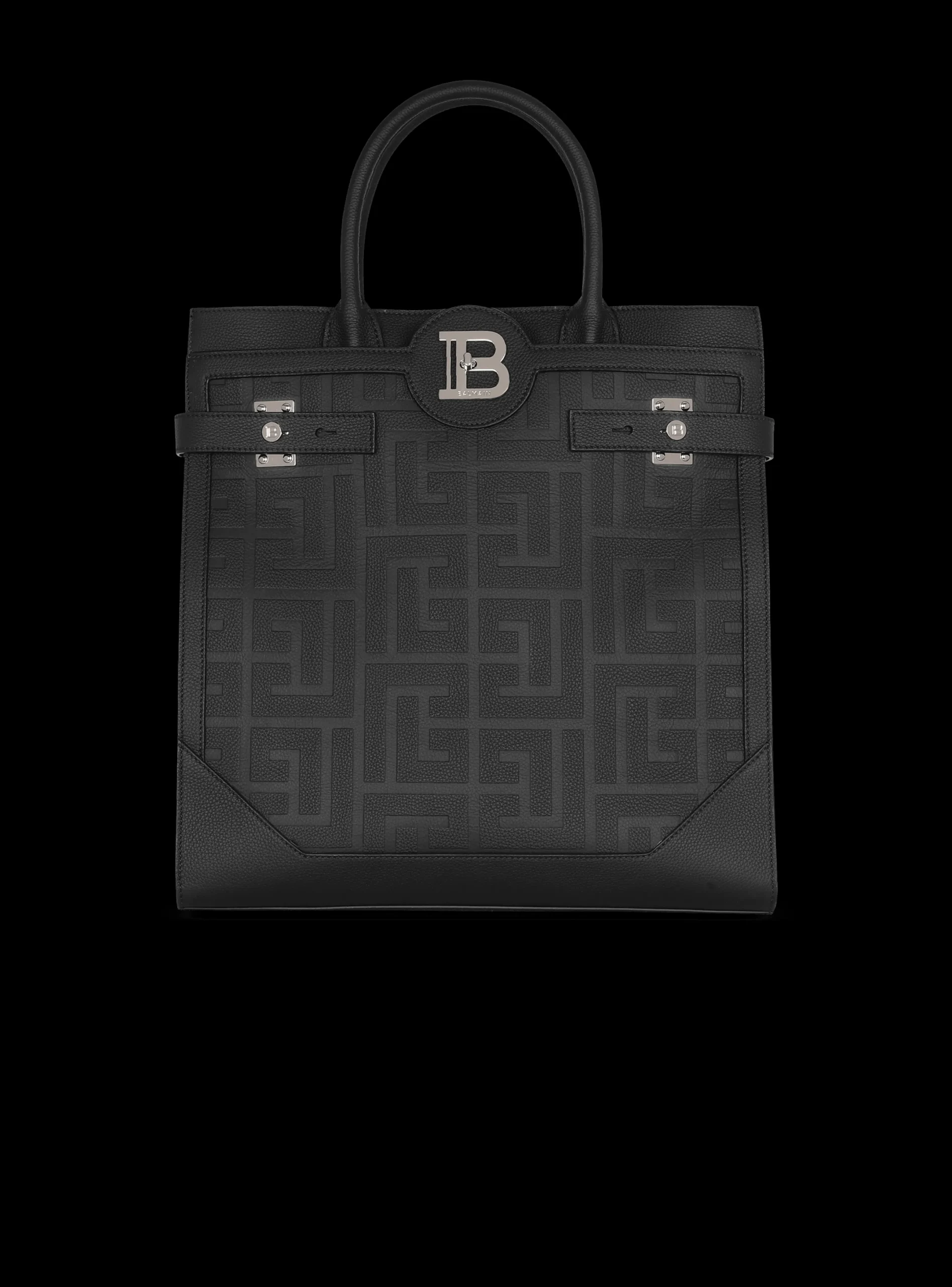 Discount B-Buzz 36 Monogrammed Canvas And Leather Tote Bag Bags And Backpacks
