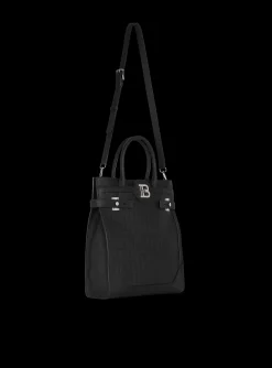 Discount B-Buzz 36 Monogrammed Canvas And Leather Tote Bag Bags And Backpacks