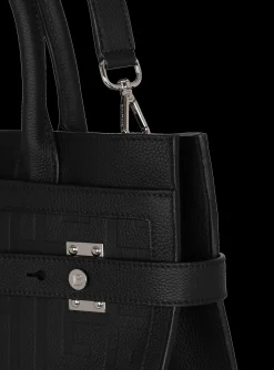 Discount B-Buzz 36 Monogrammed Canvas And Leather Tote Bag Bags And Backpacks