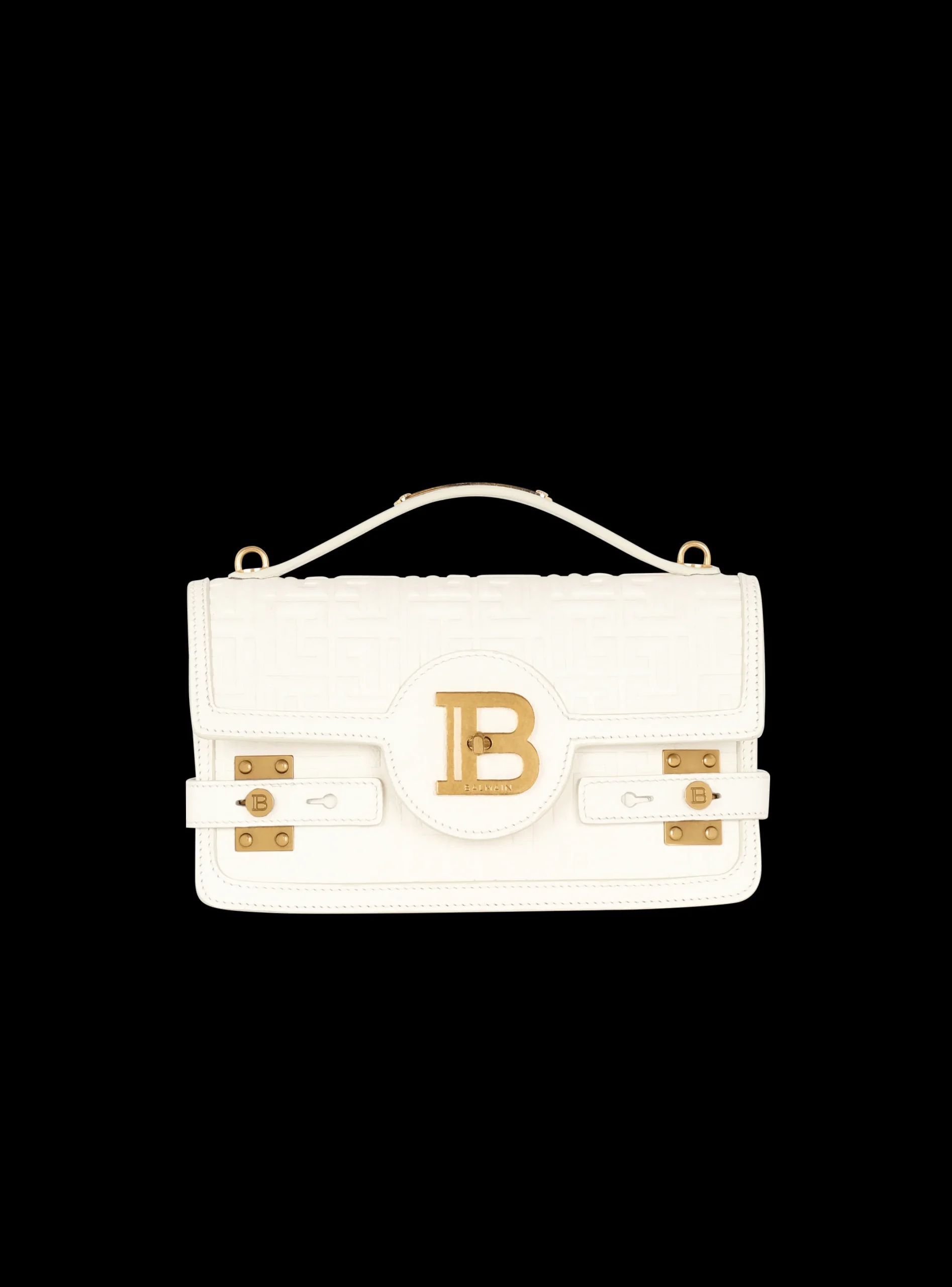 Hot B-Buzz 24 Monogrammed Grained Leather Bag Women Shoulder Bags|Crossbody Bags