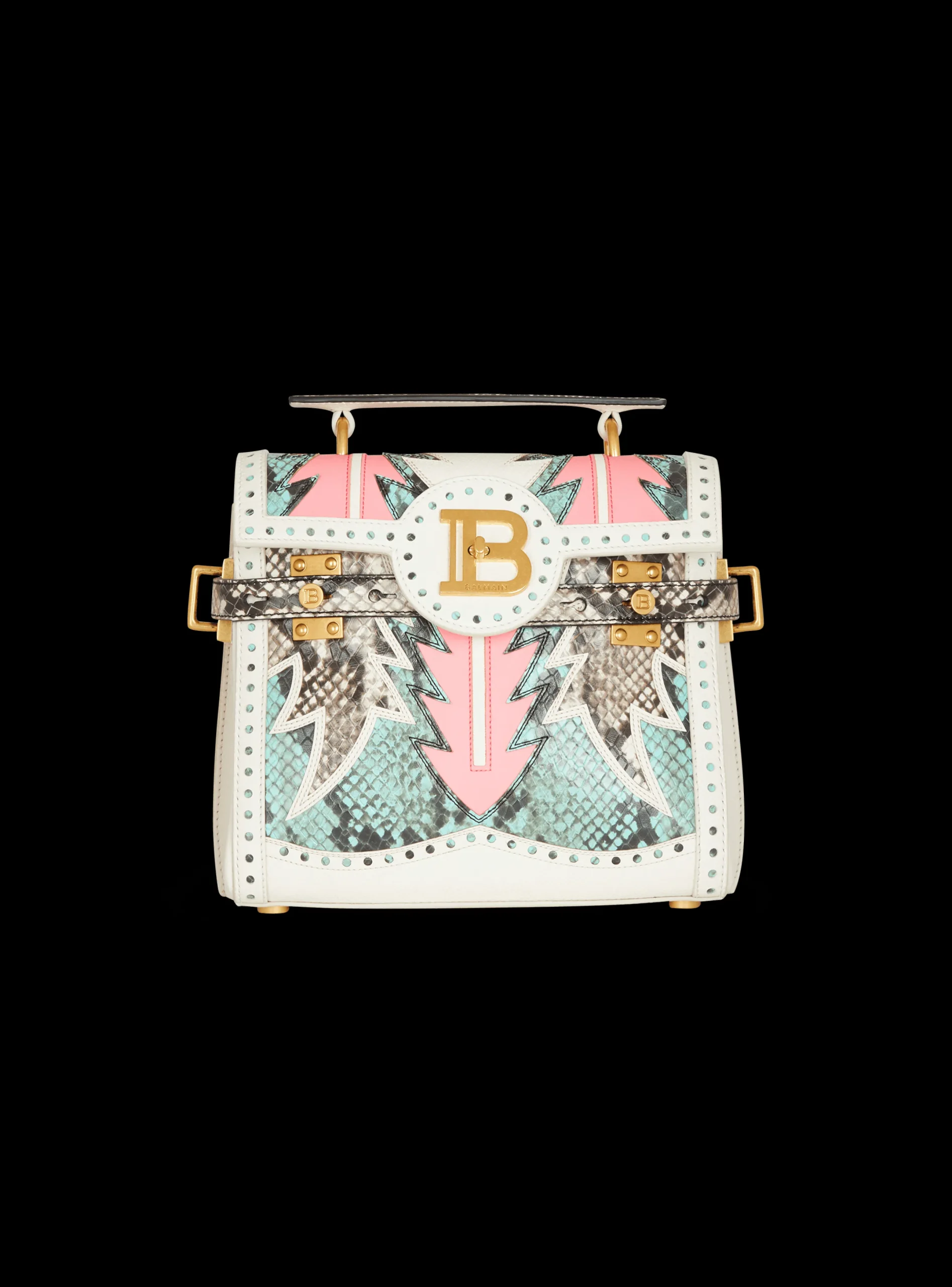 New B-Buzz 23 Patchwork Leather Bag Women Shoulder Bags|Crossbody Bags