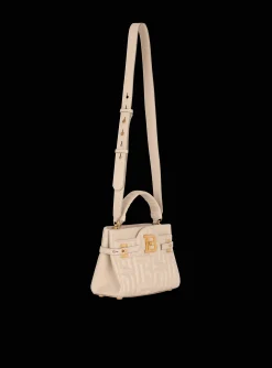 Shop B-Buzz 22 Top Handle Bag In Monogram Quilted Leather Women Shoulder Bags|Crossbody Bags
