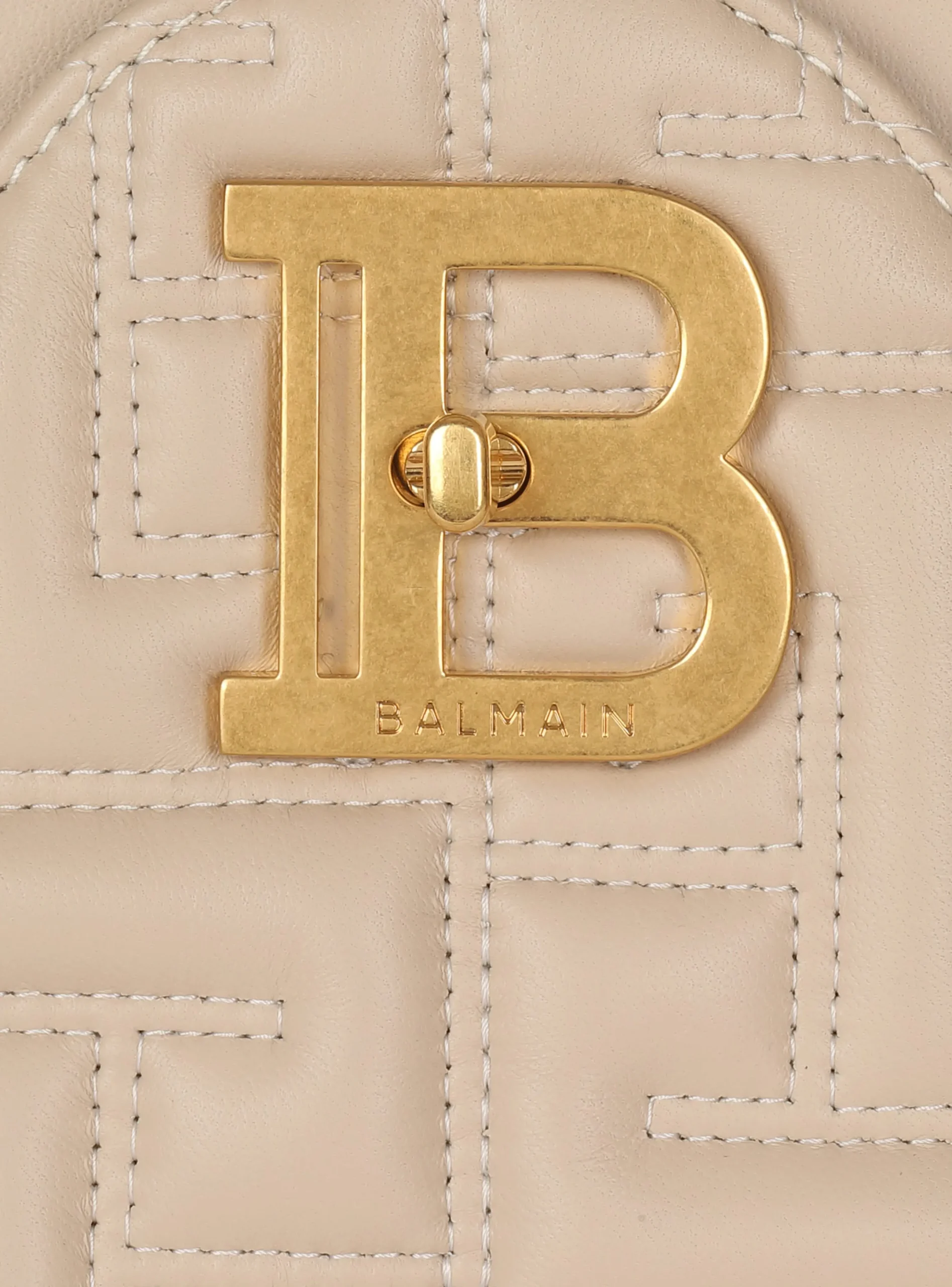 Shop B-Buzz 22 Top Handle Bag In Monogram Quilted Leather Women Shoulder Bags|Crossbody Bags