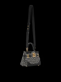 Best B-Buzz 22 Top Handle Bag In Leather With Jacquard Monogram Women Shoulder Bags|Crossbody Bags