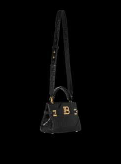 Online B-Buzz 22 Top-handle Bag In Crocodile-print Leather Women Shoulder Bags|Crossbody Bags