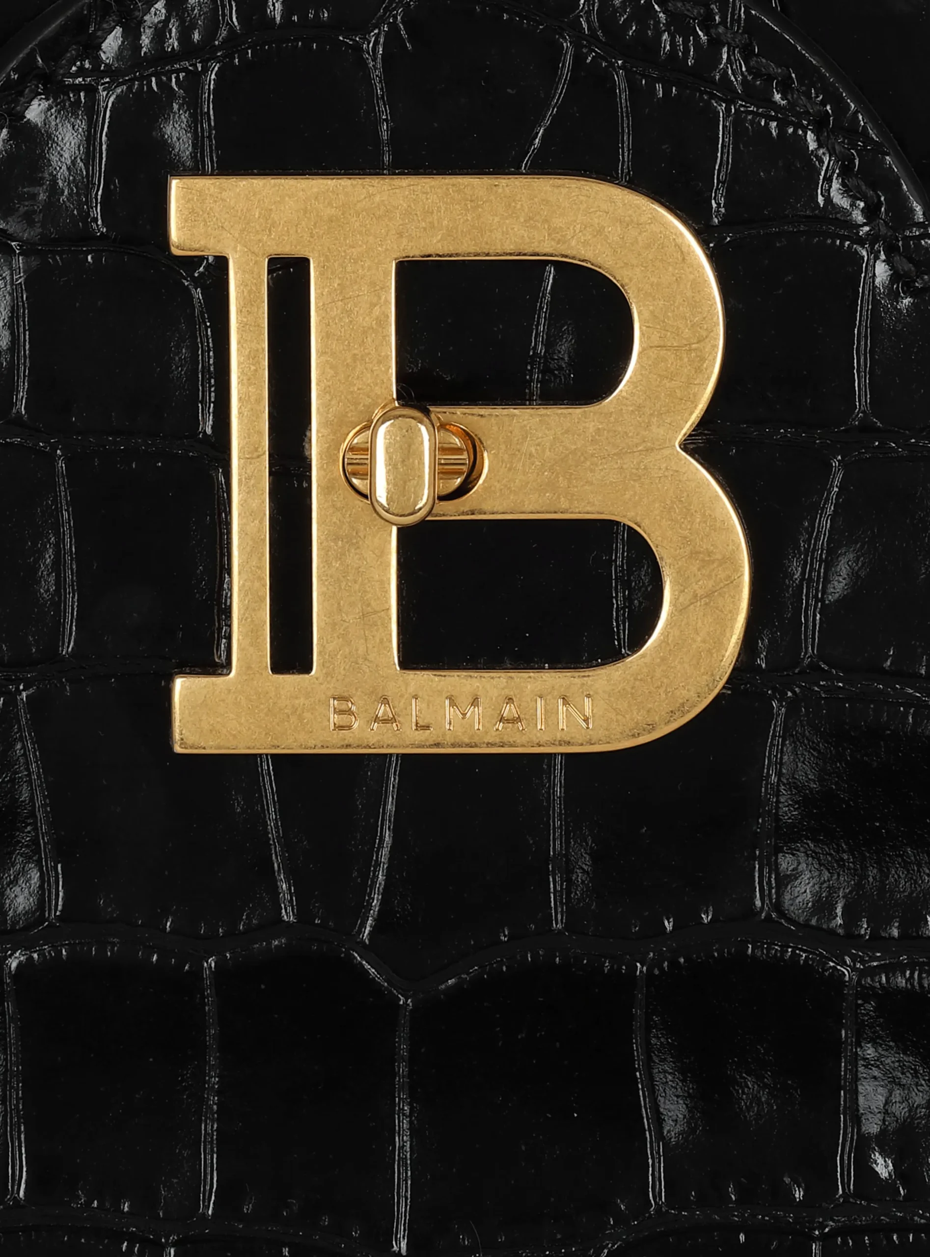 Online B-Buzz 22 Top-handle Bag In Crocodile-print Leather Women Shoulder Bags|Crossbody Bags