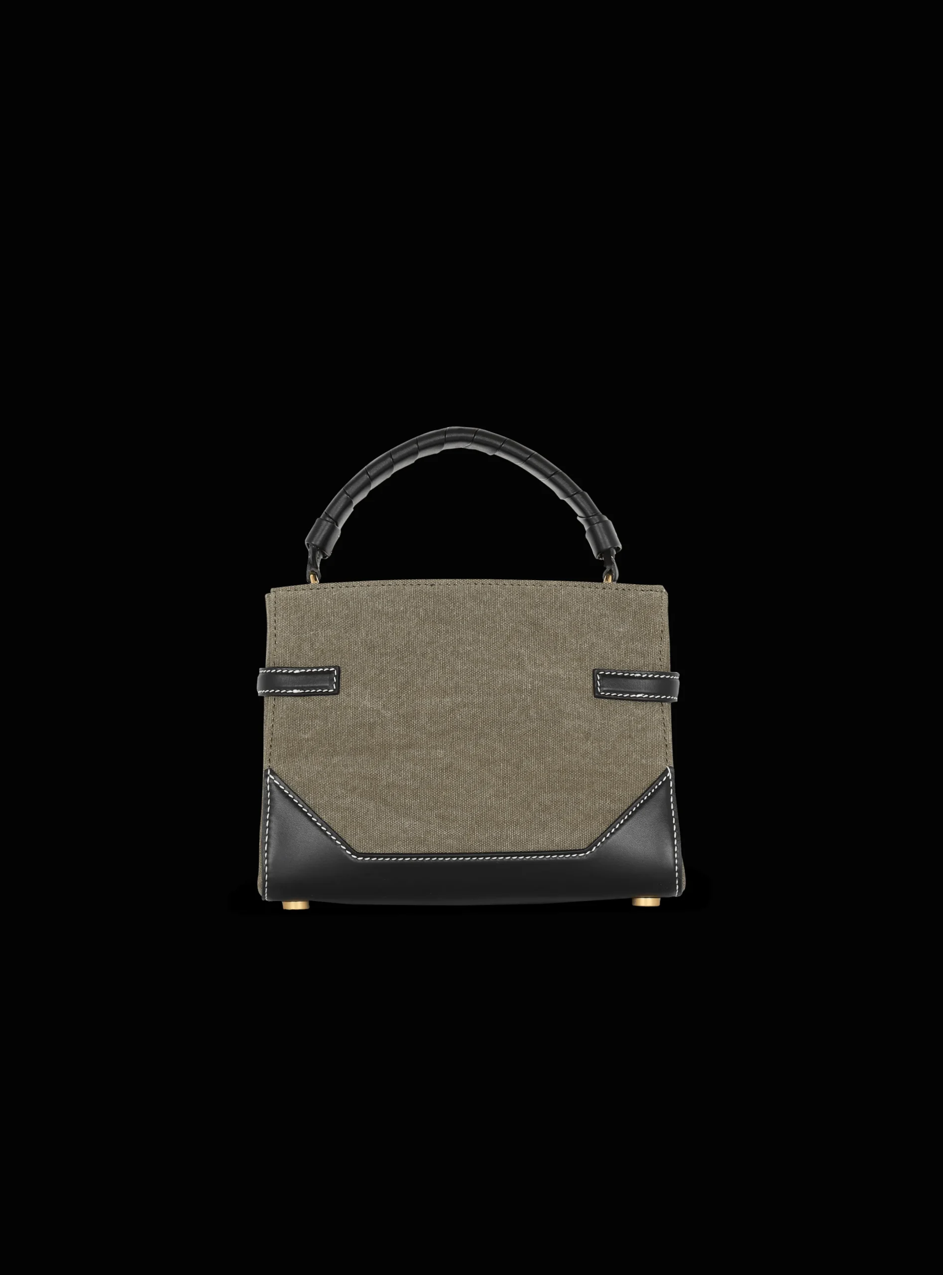 Flash Sale B-Buzz 22 Top-handle Bag In Canvas And Leather Women Shoulder Bags|Crossbody Bags