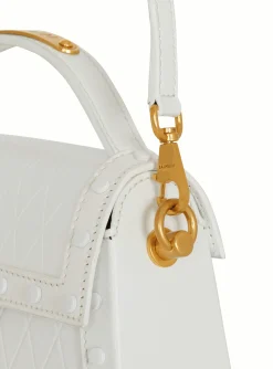 New B-Buzz Dynasty Bag In Grid-embossed Calfskin Women Shoulder Bags|Crossbody Bags