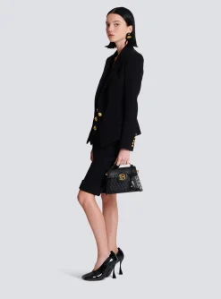 Shop B-Buzz Dynasty Bag In Grid-embossed Calfskin Women Shoulder Bags|Crossbody Bags