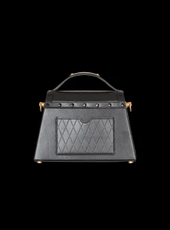 Shop B-Buzz Dynasty Bag In Grid-embossed Calfskin Women Shoulder Bags|Crossbody Bags