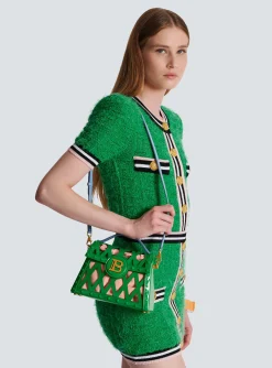 Discount B-Buzz Dynasty Bag In Patent Leather With An Openwork Grid Motif Women Shoulder Bags|Crossbody Bags