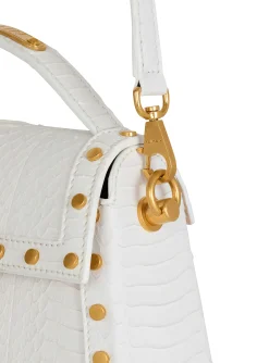 Shop B-Buzz Dynasty Bag In Snakeskin Leather Women Crossbody Bags|Handbags
