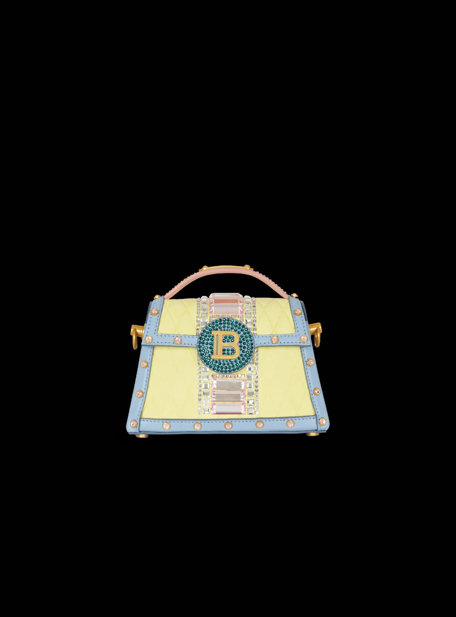 Cheap B-Buzz Dynasty Small Suede Bag With Embossed Grid Motif And Embroidery Women Mini Bags|Shoulder Bags