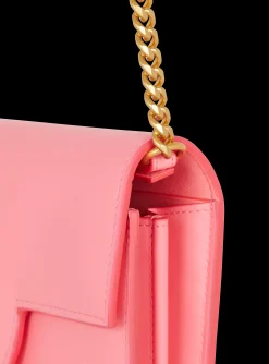 New B-Buzz Grained Leather Wallet Women Small Leather Goods