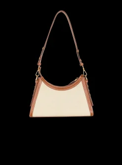 New B-Buzz Hobo Bag In Leather And Canvas Bags