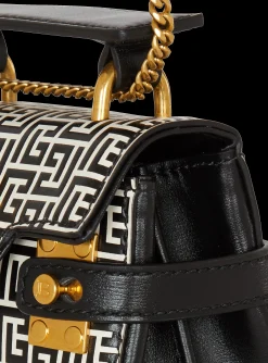 Best B-Buzz Mini 12 Bag In Embossed Calfskin With A PB Labyrinth Monogram Women Mini Bags|Shoulder Bags