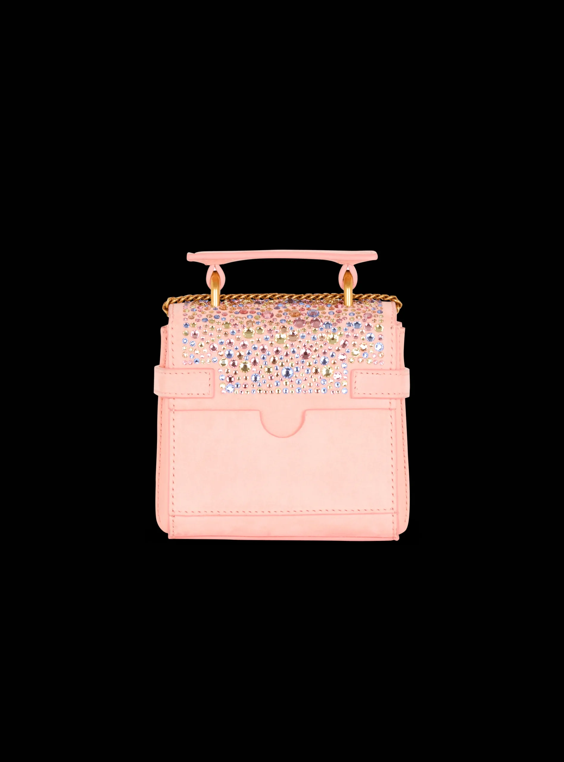 Outlet B-Buzz Mini 12 Bag In Suede And Rhinestones Women Shoulder Bags|Crossbody Bags