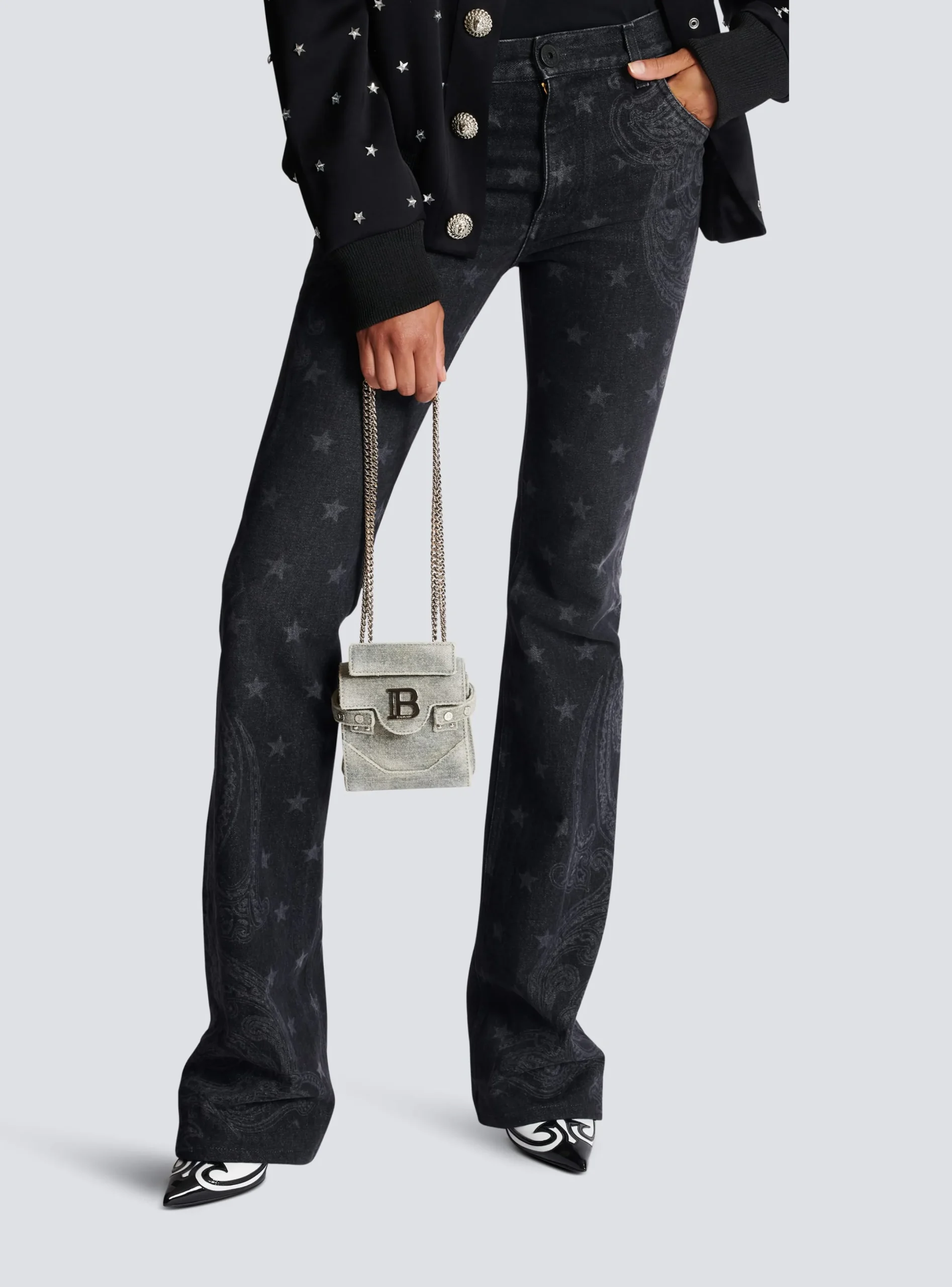 Best B-Buzz Mini 12 Faded Denim Women Mini Bags|Shoulder Bags