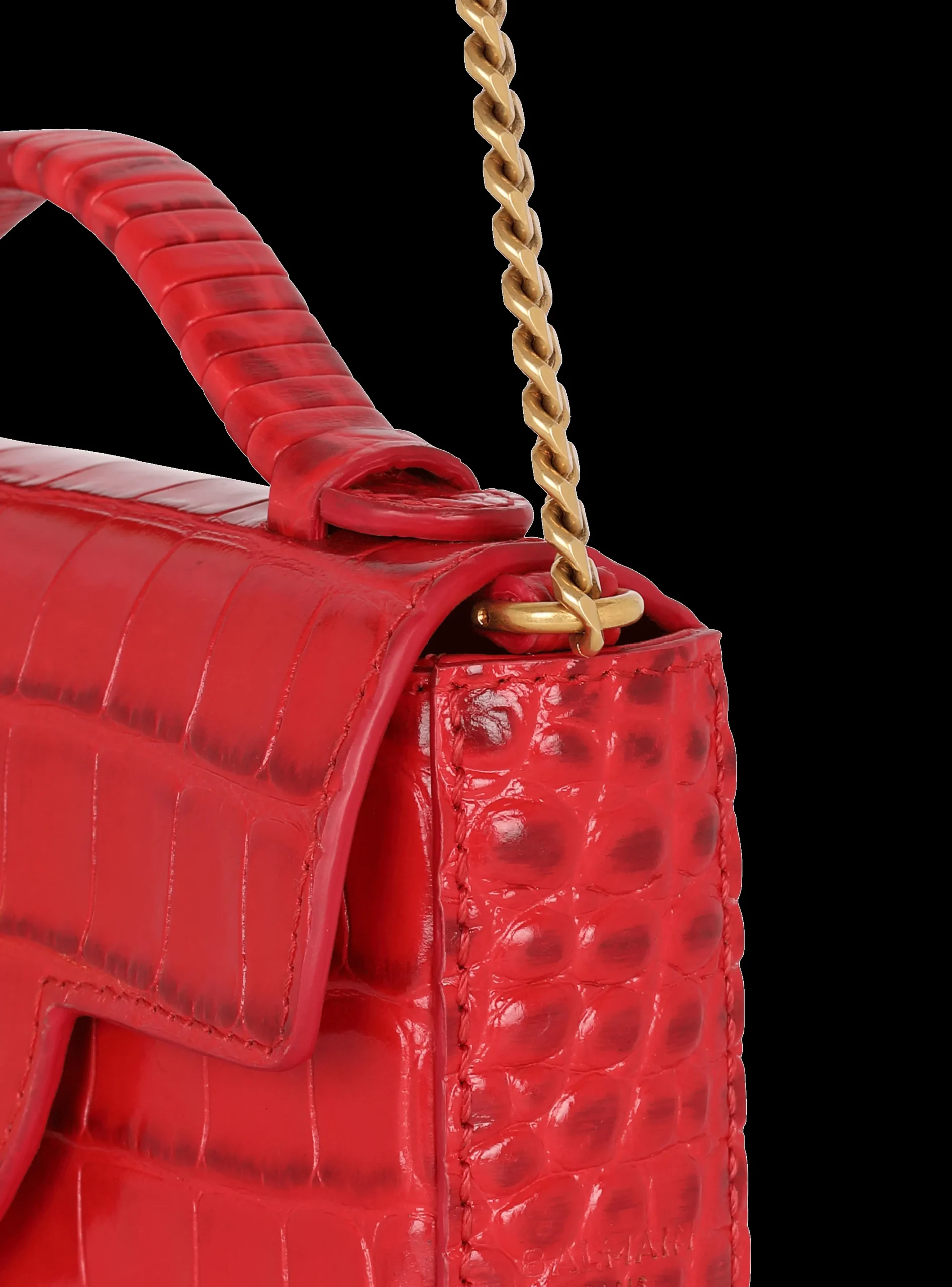 Outlet B-Buzz Mini Bag In Crocodile-print Leather Women Mini Bags|Shoulder Bags