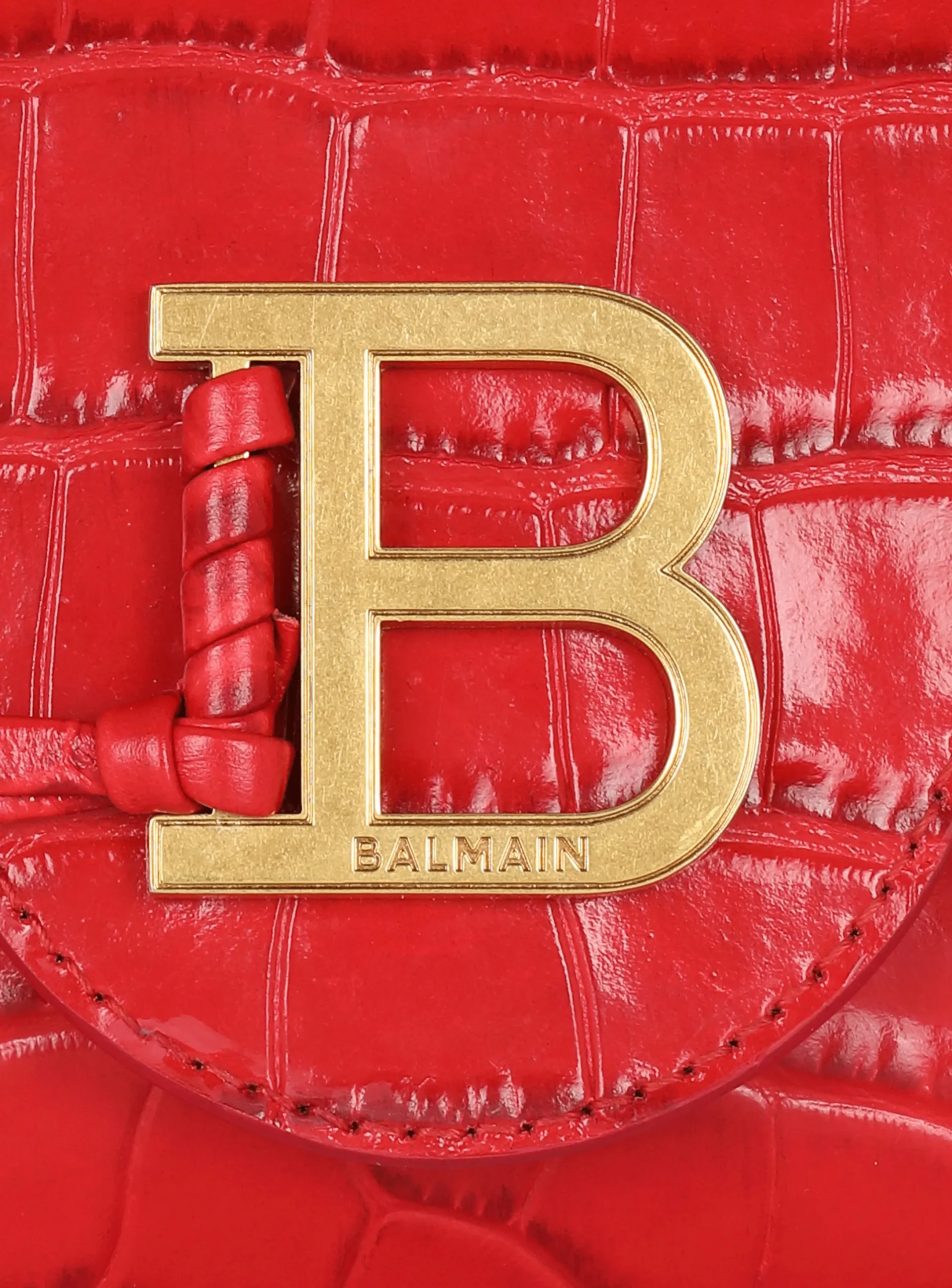 Outlet B-Buzz Mini Bag In Crocodile-print Leather Women Mini Bags|Shoulder Bags