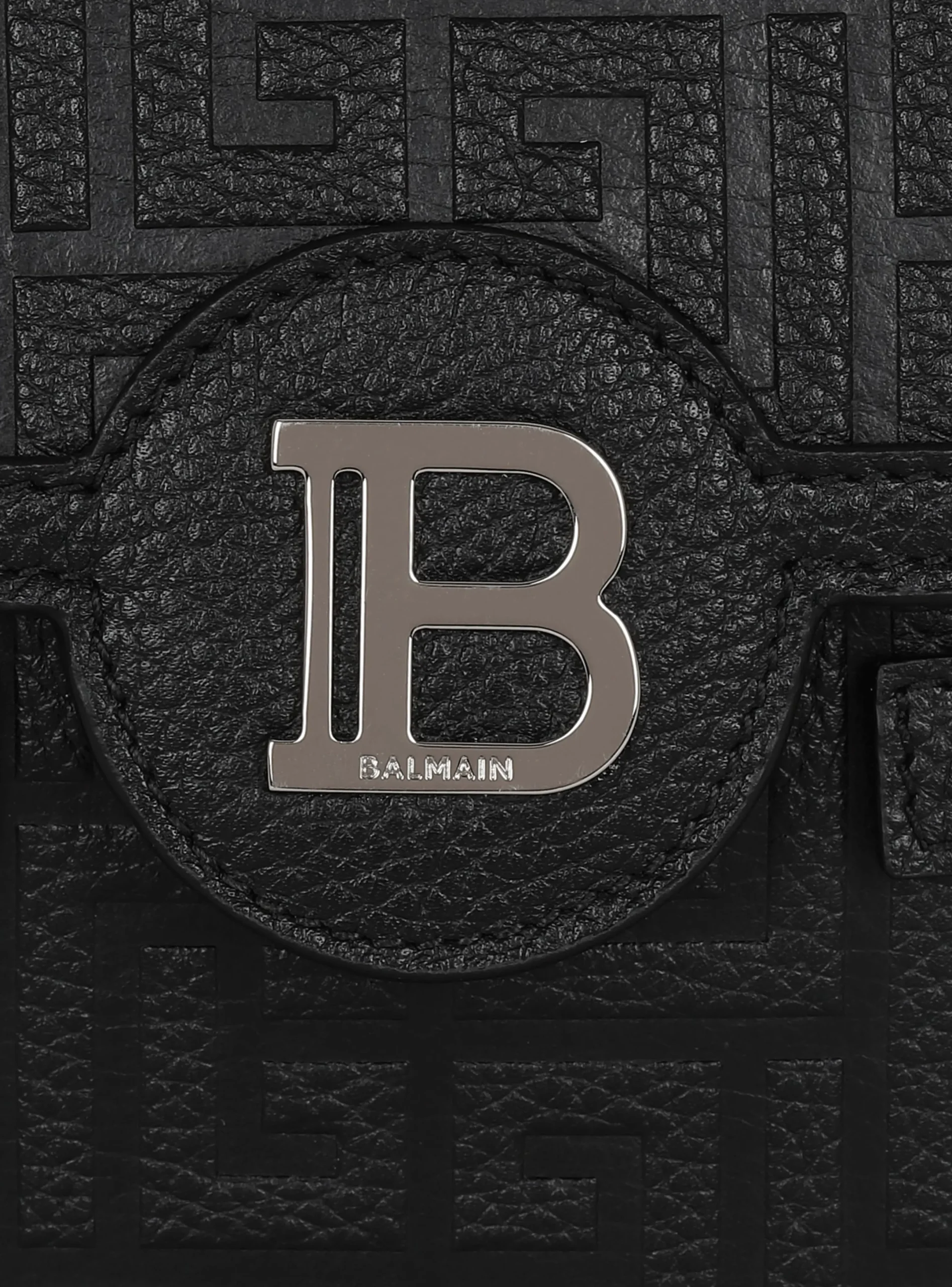 Sale B-Buzz Monogrammed Canvas And Leather Smartphone Pouch Small Leather Goods